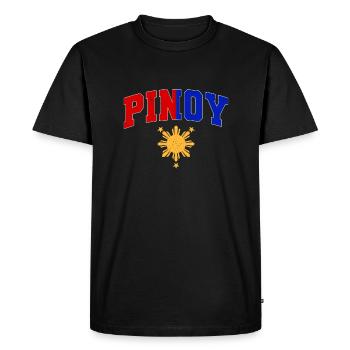 Philippin – Pinoy - T-shirt Premium bio Homme - noir - Devant - Nico (187cm)