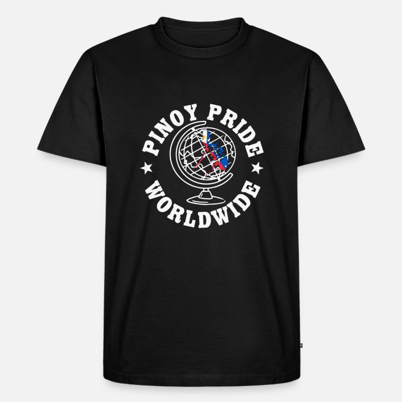 Philippinischer Stolz Geschenkidee - Männer Premium Bio T-Shirt - Schwarz