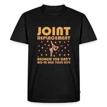 arthrosOrthopedic Surgeon – Joint Replacement - Men's Premium Organic T-Shirt - black - Front - Nico (187cm)