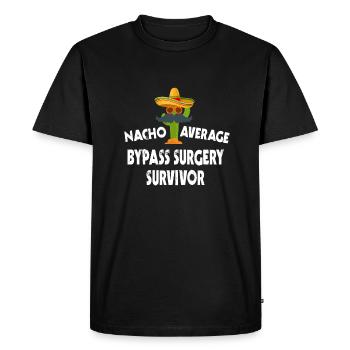 Operation aNacho Average Bypass-Operation Cinco De - Men's Premium Organic T-Shirt - black - Front - Nico (187cm)