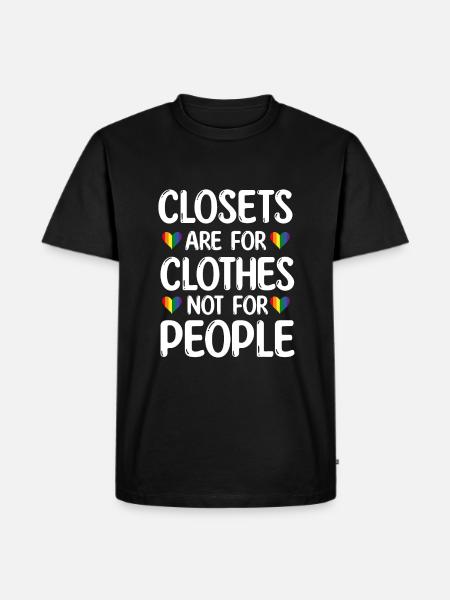 LGBTQ Rights Gift - Men's Premium Organic T-Shirt - black