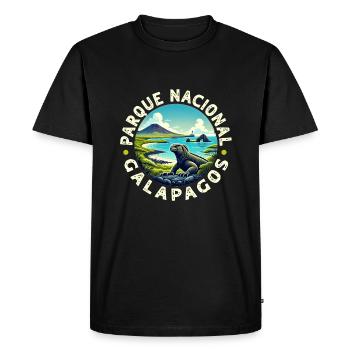 Équateur Quito Guayaquil Équatorien - T-shirt Premium bio Homme - noir - Devant - Nico (187cm)