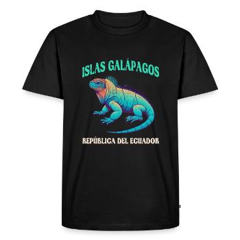 Équateur Quito Guayaquil Culture équatorienne - T-shirt Premium bio Homme - noir - Devant - Nico (187cm)