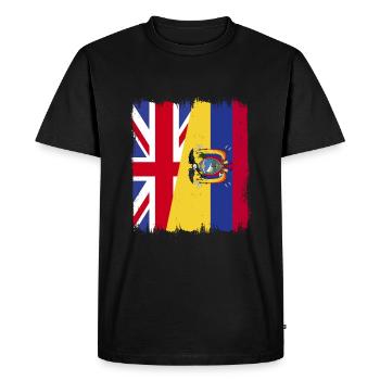 Équateur Quito Guayaquil Équatorien - T-shirt Premium bio Homme - noir - Devant - Nico (187cm)