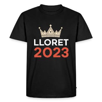 Lloret de Mar 2023 - T-shirt Premium bio Homme - noir - Devant - Nico (187cm)