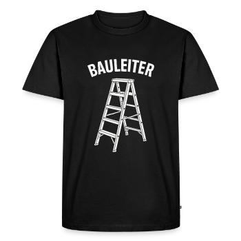 Construction Manager Funny Construction Humor Design - Men's Premium Organic T-Shirt - black - Front - Nico (187cm)