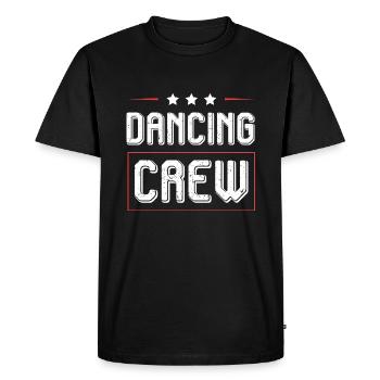 Dancing Crew - Men's Premium Organic T-Shirt - black - Front - Nico (187cm)
