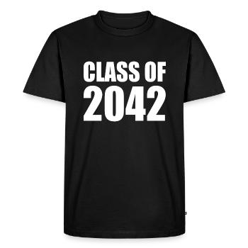 Class of 2042 - T-shirt Premium bio Homme - noir - Devant - Nico (187cm)