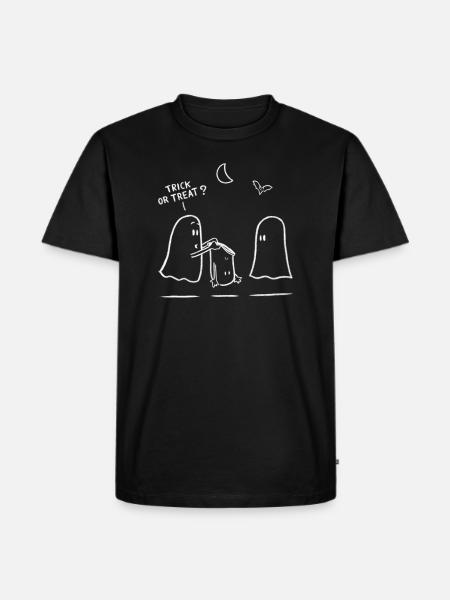 Süßes oder Saures - Männer Premium Bio T-Shirt - Schwarz