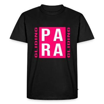 Parapente Vol à voile long Parapente Thermik-Glide - T-shirt Premium bio Homme - noir - Devant - Nico (187cm)