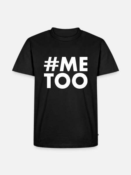 Me too - Men's Premium Organic T-Shirt - black