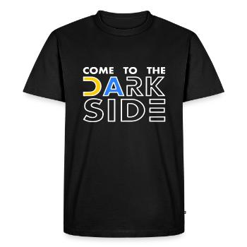 come to the dark side - Men's Premium Organic T-Shirt - black - Front - Nico (187cm)