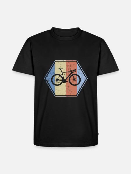 Bicycle - Men's Premium Organic T-Shirt - black