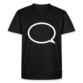 Ballon - T-shirt Premium bio Homme - noir - Devant - Nico (187cm)