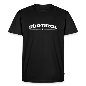Tyrol du Sud - T-shirt Premium bio Homme - noir - Devant - Nico (187cm)