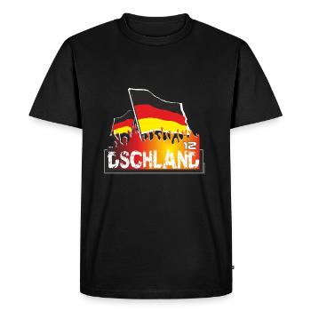 Allemagne - T-shirt Premium bio Homme - noir - Devant - Nico (187cm)