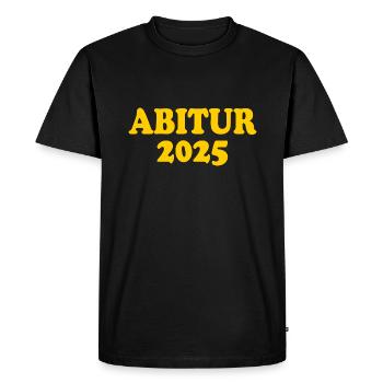 Abitur 2025 - T-shirt Premium bio Homme - noir - Devant - Nico (187cm)