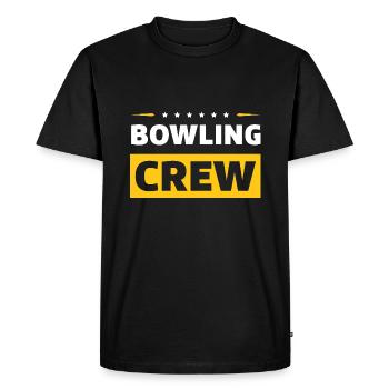 Équipe de bowling - T-shirt Premium bio Homme - noir - Devant - Nico (187cm)