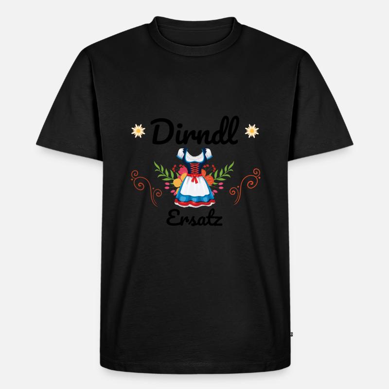 Dirndl Ersatz - Männer Premium Bio T-Shirt - undefined
