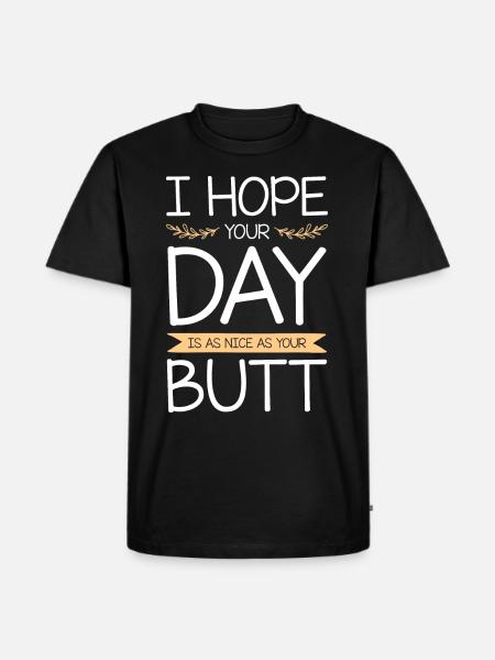 Blagues drôles - T-shirt Premium bio Homme - noir