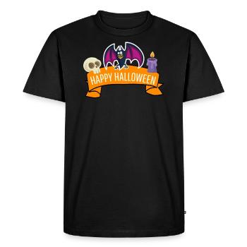 Bat Costume Party Cadeau Halloween - T-shirt Premium bio Homme - noir - Devant - Nico (187cm)