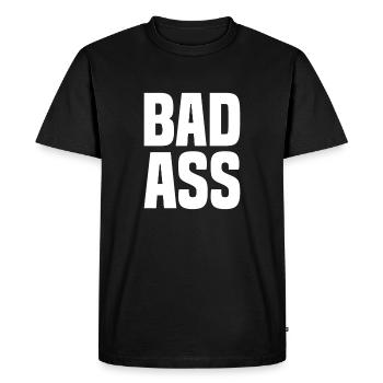 Mauvais cul - T-shirt Premium bio Homme - noir - Devant - Nico (187cm)