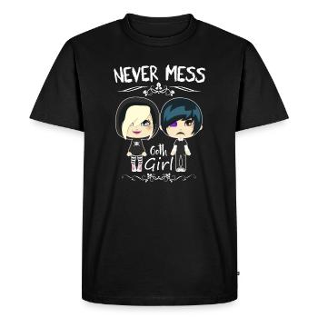 Gothic Girls - T-shirt Premium bio Homme - noir - Devant - Nico (187cm)