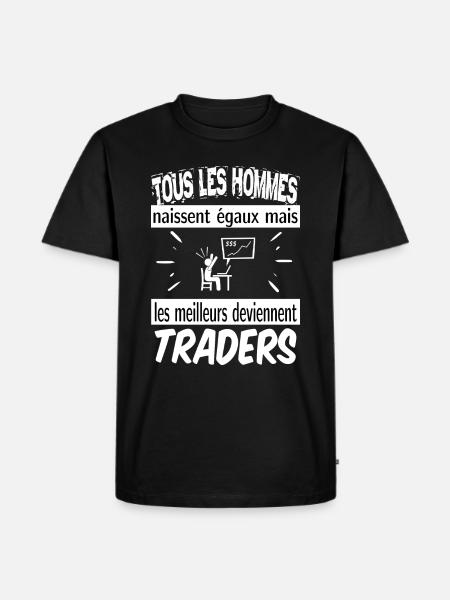 traders - T-shirt Premium bio Homme - noir