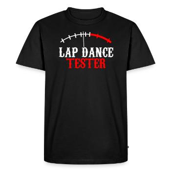 Lap Dance Adulte Divertissement - T-shirt Premium bio Homme - noir - Devant - Nico (187cm)