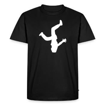 Breakdance breakdance breakdance - T-shirt Premium bio Homme - noir - Devant - Nico (187cm)