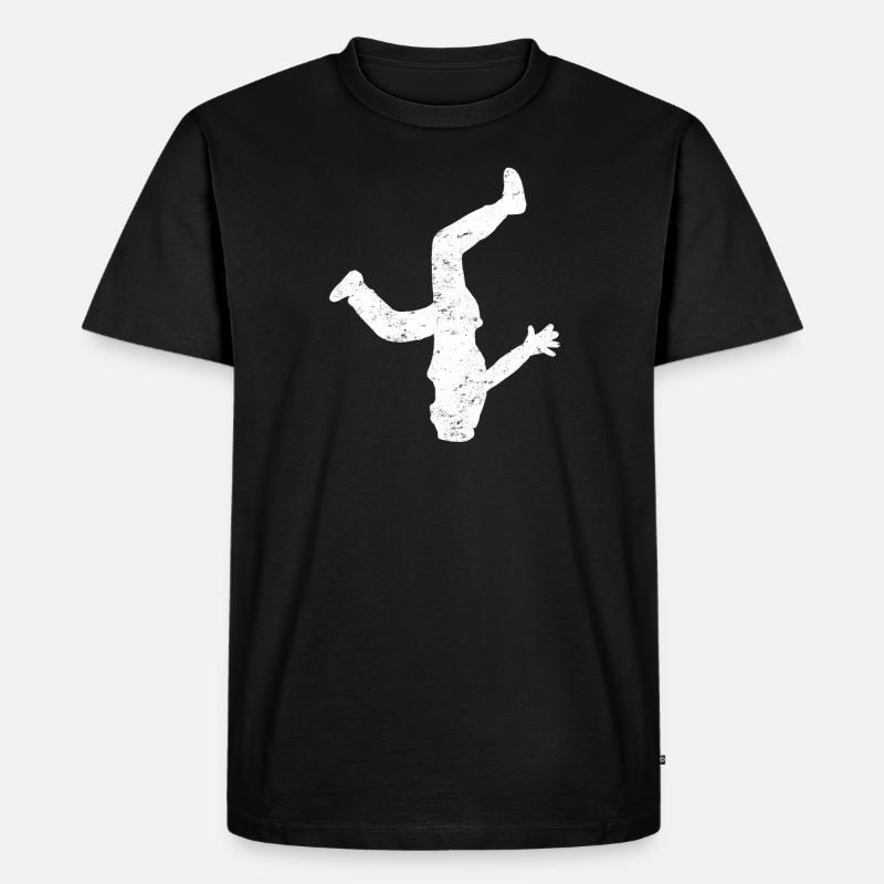 Break Dancing Breakdance Breakdance - Men's Premium Organic T-Shirt - black