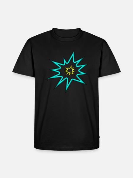 Asterisk - Men's Premium Organic T-Shirt - black