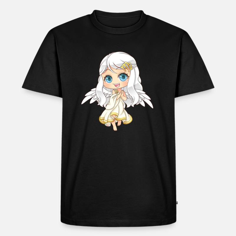 MOSBIES Jungfrau Horoskop Sternzeichen Geschenk - Männer Premium Bio T-Shirt - Schwarz