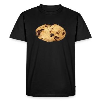 Cadeau de costume de biscuit drôle de Halloween - T-shirt Premium bio Homme - noir - Devant - Nico (187cm)