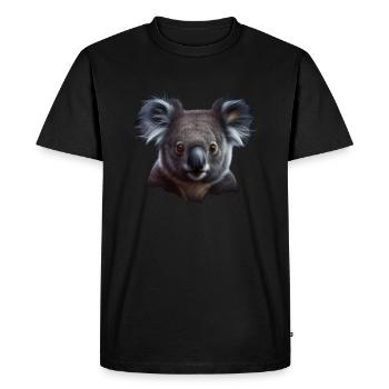 Koala Bear Australia 4 - Men's Premium Organic T-Shirt - black - Front - Nico (187cm)