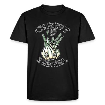 Creepy fennel - T-shirt Premium bio Homme - noir - Devant - Nico (187cm)