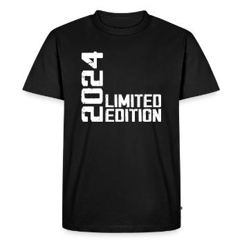 Légendaire Depuis 2024 Cadeau D'anniversaire 2024 - T-shirt Premium bio Homme - noir - Devant - Nico (187cm)