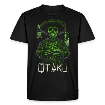 Anime otaku - Men's Premium Organic T-Shirt - black - Front - Nico (187cm)