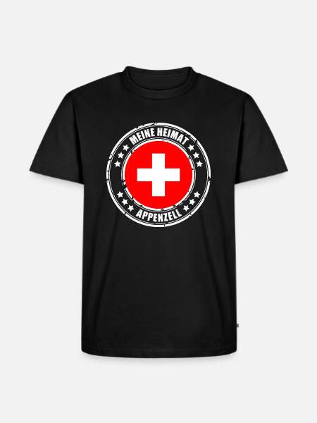 MY HOME APPENZELL - Men's Premium Organic T-Shirt - black