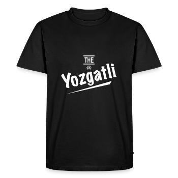 Le Yozgatli 66 - T-shirt Premium bio Homme - noir - Devant - Nico (187cm)