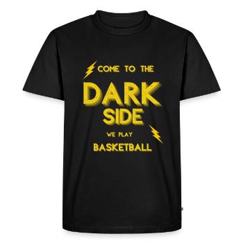 Gift basketball basketball funny sport passion - Men's Premium Organic T-Shirt - black - Front - Nico (187cm)