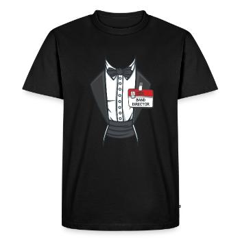 Band Director Costume Art - Men's Premium Organic T-Shirt - black - Front - Nico (187cm)