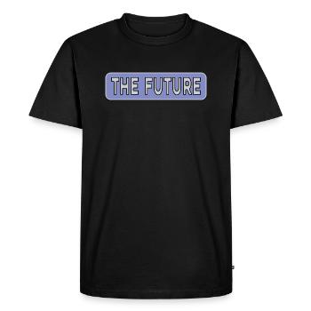 Scifi The Future Science Fiction Car Skateboard - T-shirt Premium bio Homme - noir - Devant - Nico (187cm)