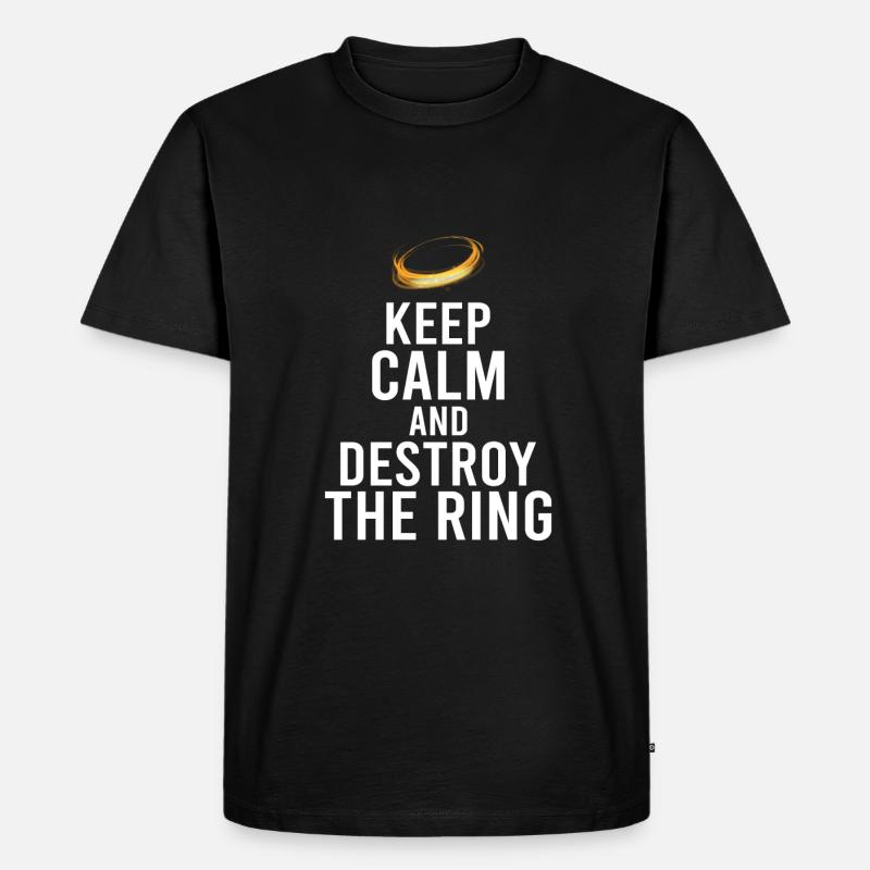 Scheidung Frisch geschieden Scheidungsparty - Männer Premium Bio T-Shirt - Schwarz