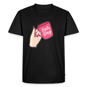Nails Day Manucure Poison - T-shirt Premium bio Homme - noir - Devant - Nico (187cm)