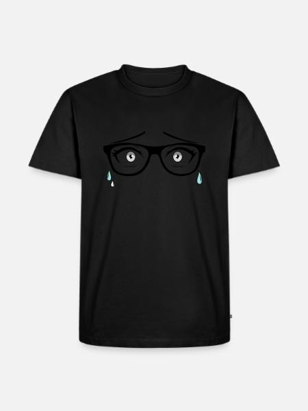 Crying eyes - Men's Premium Organic T-Shirt -
