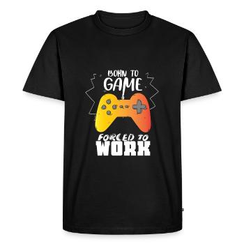 Gaming ballot idée cadeau geek - T-shirt Premium bio Homme - noir - Devant - Nico (187cm)