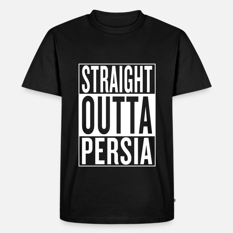 Persia - Männer Premium Bio T-Shirt - Schwarz