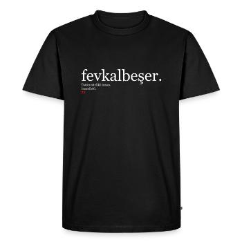 Turc févkalbeer mots turcs - T-shirt Premium bio Homme - noir - Devant - Nico (187cm)