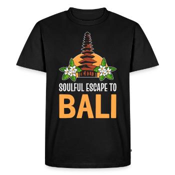Bali - T-shirt Premium bio Homme - noir - Devant - Nico (187cm)